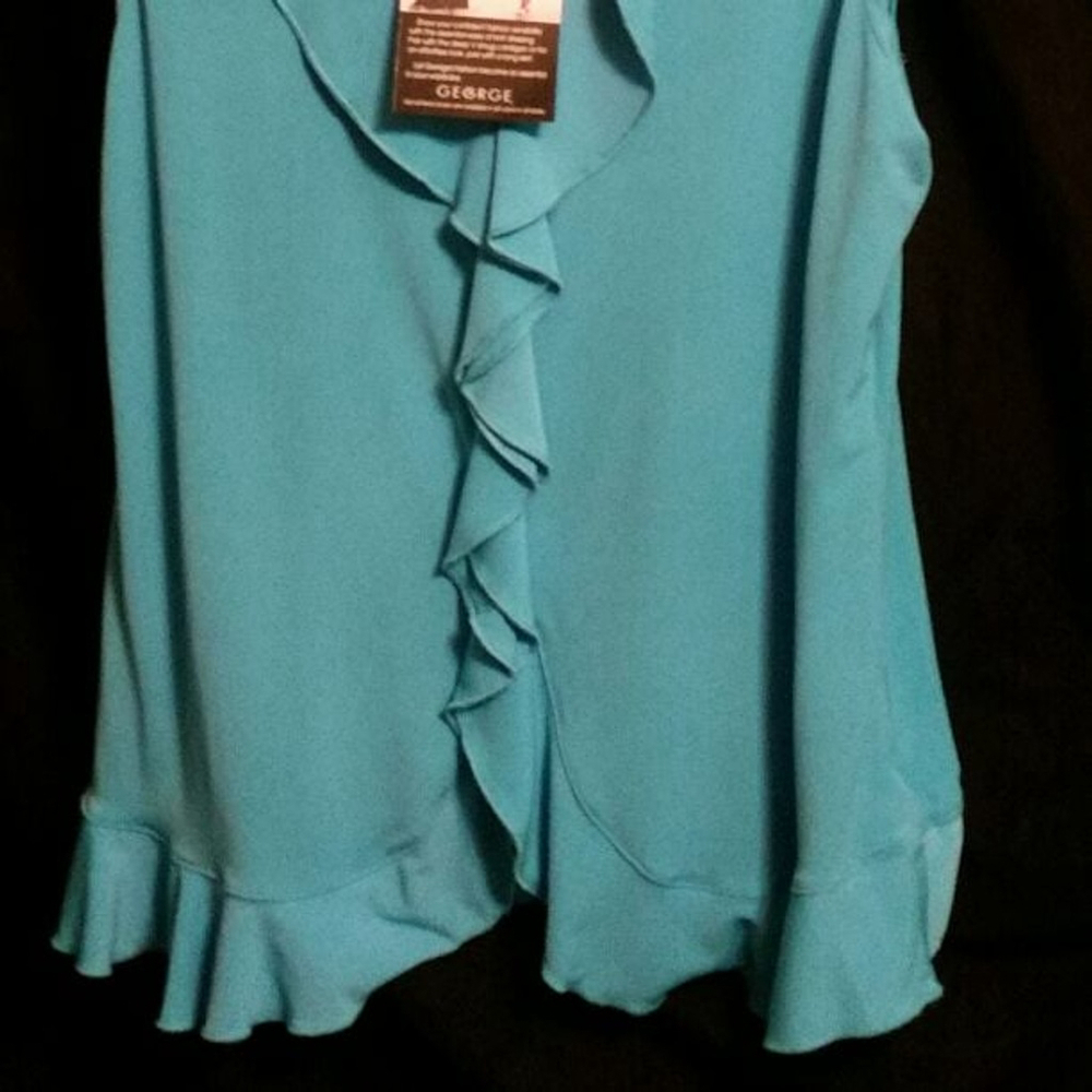 George ruffle top New with tag Sleeveless